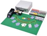vidaXL Set de poker/blackjack cu 600 de jetoane cu laser din aluminiu (80186) - vidaxl