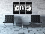  Kézzel festett vászonképek POP Art AL CAPONE ac2 (POP ART)