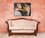  Vászonkép ALVÓ - Tamara de Lempicka (reprodukció 60x50 cm)