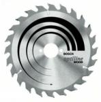 Bosch Диск циркулярен Bosch метален HM за рязане на дърво напречно и надлъжно 200x30x2.8 мм, 24 z, Optiline Wood-2 608 640 618