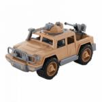 Polesie Vehicul militar de teren cu tun si mitraliera Bej (ST18X63397)