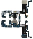  tel-szalk-004107 Samsung Galaxy S9 Plus G965F töltőcsatlakozó port, flexibilis kábel / töltő csatlakozó flex (tel-szalk-004107)