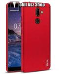 IMAK NOKIA 7 plus (2018), IMAK JAZZ SKIN műanyag mobiltok, PIROS