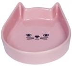 Nobby Съд за храна или вода керамична "Kitty Face" розова - 13 x 16 x 3 см NOBBY Германия 73762