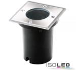 IsoLED GU10 foglalatú taposólámpa négyzet IP67 IsoLED (ISO 113300)