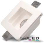 IsoLED Süllyesztett gipsz keret GU5.3 foglalat négyzet fehér Isoled (ISO 112074)