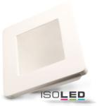 IsoLED Süllyesztett gipsz keret GU5.3 foglalat négyzet fehér Isoled (ISO 112075)