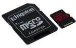 Kingston microSDXC Canvas React 256GB C10/U3/V30/A1 SDCR/256GB