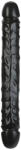 Doc Johnson Jr. Veined Double Header 12" Black Dildo