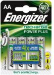 Energizer Tölthető elem, AA ceruza, 4x2000 mAh, ENERGIZER "Power Plus (EA638622) - irodaoutlet
