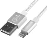 4smarts Cablu MFI Lightning 4smarts Rapidcord White (USB reversibil, 1m) (W22-468479)