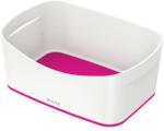 LEITZ Tároló doboz, LEITZ "MyBox", fehér-rózsaszín (E52571023)
