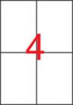 APLI Etikett, 105x148 mm, poliészter, időjárásálló, fehér, APLI, 80 etikett/csomag (LCA1227) - irodaoutlet