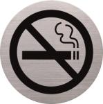 HELIT Információs tábla, rozsdamentes acél, HELIT, tilos a dohányzás (INH6271500) - irodaoutlet