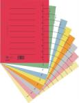 DONAU Regiszter, karton, A4, DONAU, vegyes színek (D8610V) - irodaoutlet