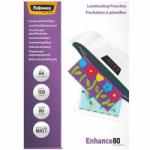 Fellowes Meleglamináló fólia, 80 mikron, A4, matt, 100 db, FELLOWES (IFW54521) - irodaoutlet