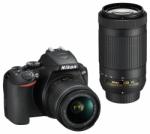 Nikon D3500 + AF-P 18-55mm VR + AF-P 70-300mm VR (VBA550K005) Digitális fényképezőgép