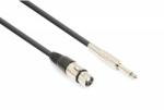 VONYX Cablu XLR Mama - jack mono 6.3m Tata 1.5m (177.736)