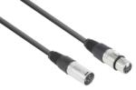 Power Dynamics CX102-6 Cablu DMX, XLR 5-pini (tata) - XLR 5-pini (mama), 6m, 120Ohm, PD-Connex (177.929)