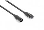 Power Dynamics Cablu convertor adaptor DMX 3 pini Tata - DMX 5 pini Mama (177.947)
