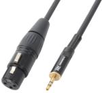 Power Dynamics Cablu XLR mama - Jack 3.5mm stereo tata 0.5m PD-Connex (177.116)