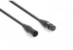 Power Dynamics Cablu convertor adaptor DMX 3 pini Mama - DMX 5 pini Tata (177.944)