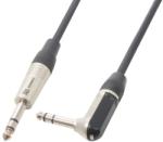 Power Dynamics Cablu jack stereo 6.3mm (T) - jack stereo 6.3mm unghi drept (T) 3m (177.010)