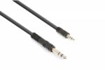 VONYX Cablu Jack Stereo 3.5mm tata - Jack Stereo 6.3mm tata 3m (177.766)