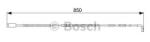 Bosch Senzor de avertizare, uzura placute de frana BMW Seria 3 Cupe (E92) (2006 - 2013) BOSCH 1 987 473 030