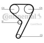 CONTITECH Set pompa apa + curea dintata FORD FIESTA VI (2008 - 2016) CONTITECH CT881WP2