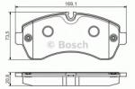 Bosch Set placute frana, frana disc MERCEDES SPRINTER 5-t platou / sasiu (906) (2006 - 2016) BOSCH 0 986 495 107