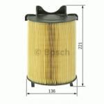 Bosch Filtru aer VW PASSAT (362) (2010 - 2014) BOSCH 1 987 429 405