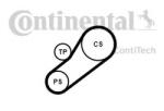 CONTITECH Set curea transmisie cu caneluri FORD MONDEO III Combi (BWY) (2000 - 2007) CONTITECH 4PK735K1