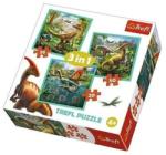Trefl Dinoszauruszok 3 az 1-ben puzzle 20,36,50 db-os (34837)