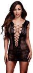 Baci Ultra Corset Lace Up Cut Out Mini Dress