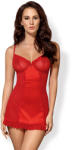 Obsessive Chemise & Thong Red S/M