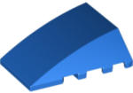 LEGO® Alkatrészek (Pick a Brick) Kék 4x4 Íves Elem 6211891