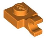 LEGO® Alkatrészek (Pick a Brick) Narancs 1X1 Elem Csatlakozóval 4593773