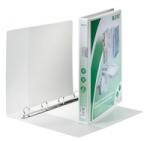 Leitz Caiet mecanic Panorama, PP/PP, partial reciclat, certificare FSC, A4 MAXI, mecanism 4DR, inel 20 mm, alb, Leitz E42830001 (42830001)