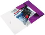 Leitz Mapa A4 cu elastic 150 coli PP WOW Leitz mov metalizat E45990062 (45990062)