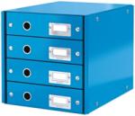 Leitz Suport cu 4 sertare Click & Store WOW Leitz albastru metalizat E60490036 (60490036)