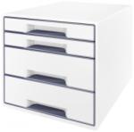 Leitz Cabinet cu 4 sertare WOW Leitz alb/gri E52132001 (52132001)