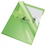 Esselte Mapa de protectie, A4, cristal, 150 microni, verde, 25 buc/set, Esselte E55436 (55436)