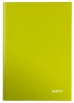 Leitz Caiet de birou WOW, A4, coperta dura, 80 coli, dictando, Leitz verde metalizat E46251064 (46251064)