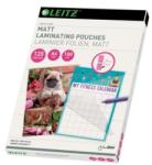 LEITZ Folie UDT Quality, pentru laminare la cald, mata, A4, 125 microni, 100 buc/set, Leitz E16926 (16926)