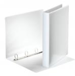Esselte Caiet mecanic Panorama, PP/PP, partial reciclat, certificare FSC, A4, mecanism 4DR, inel 25 mm, alb, Esselte E49702 (49702)
