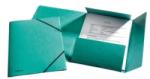 Esselte Mapa A4 lux din carton cu elastic Esselte verde E26596 (26596)