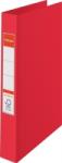 Esselte Caiet mecanic VIVIDA, PP/PP, partial reciclat, certificare FSC, A4, mecanism 2RR, inel 25 mm, Esselte rosu E14451 (14451)