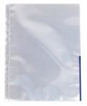 Esselte Folii de protectie 100/set A4 cu margine colorata albastru Cristal Esselte E55365 (55365)