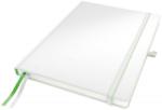 Leitz Caiet de birou Complete, coperta dura, certificare FSC, reciclabil, A4, 80 coli, matematica, Leitz alb E44710001 (44710001)